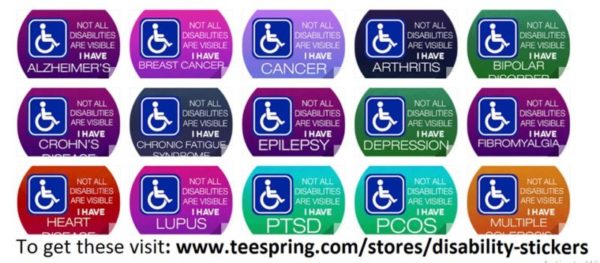 disability stickers